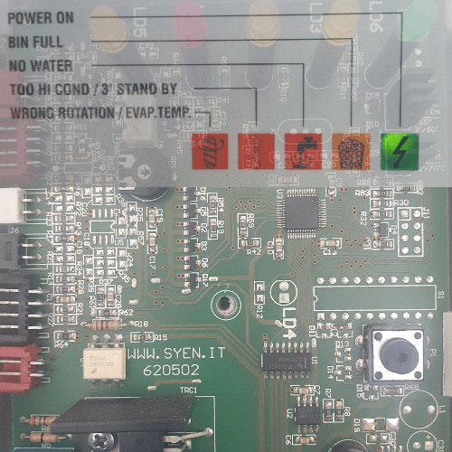 How does a Scotsman Ice Flaker Machine work